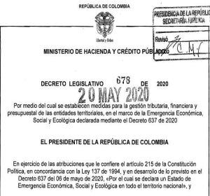 📜 Hasta el 31 de octubre de 2020 se pagará el 80% del capital de impuetos distritales sin intereses ni sanciones | Decreto 678 de 2020