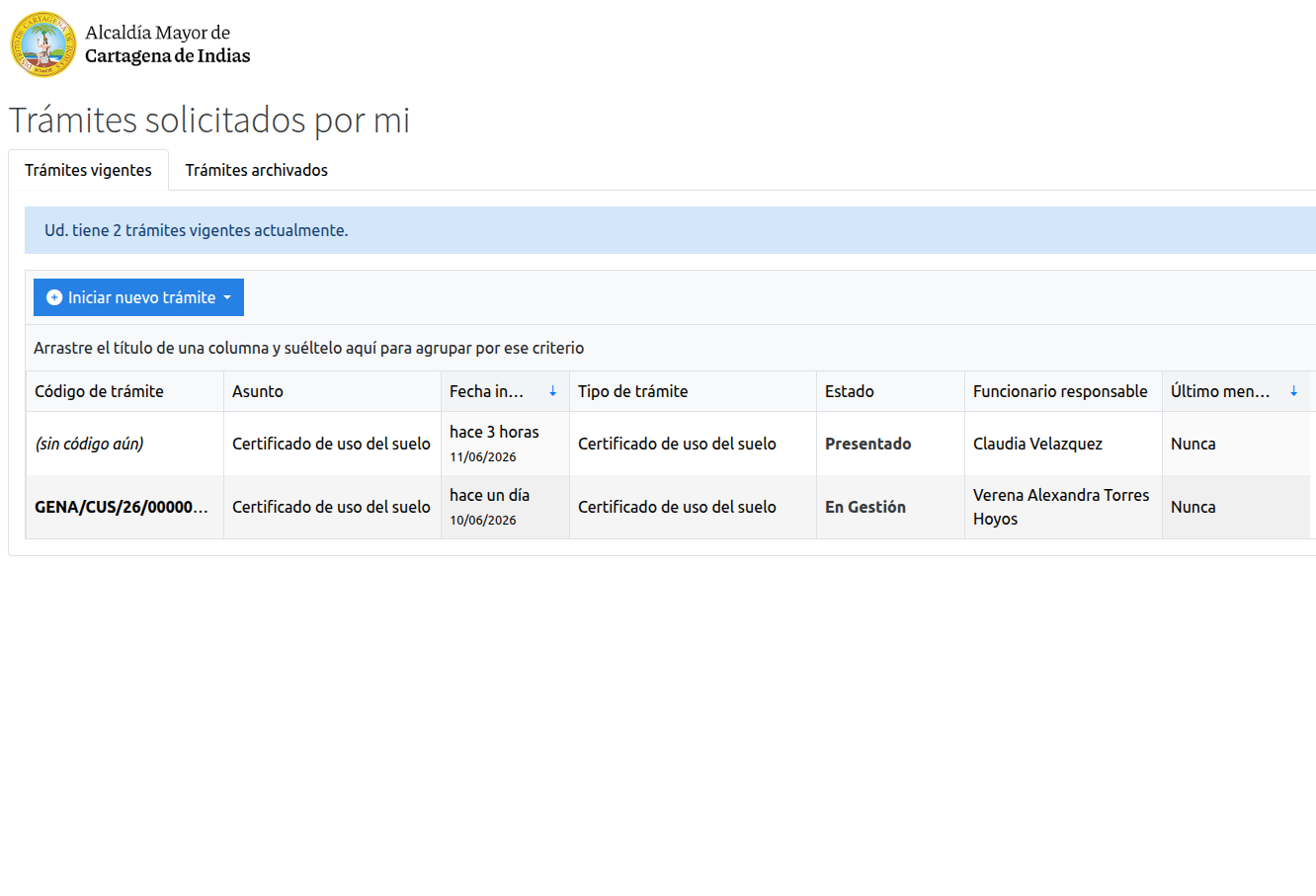 gestionar certificado de uso del suelo gratis y virtual en Cartagena de Indias